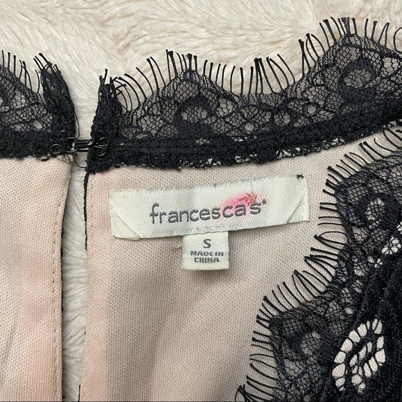 Francesca’s Black Lace Romper - Picture 3 of 3